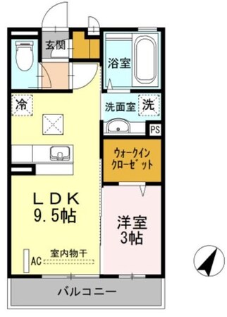 ル・パルテールの物件間取画像